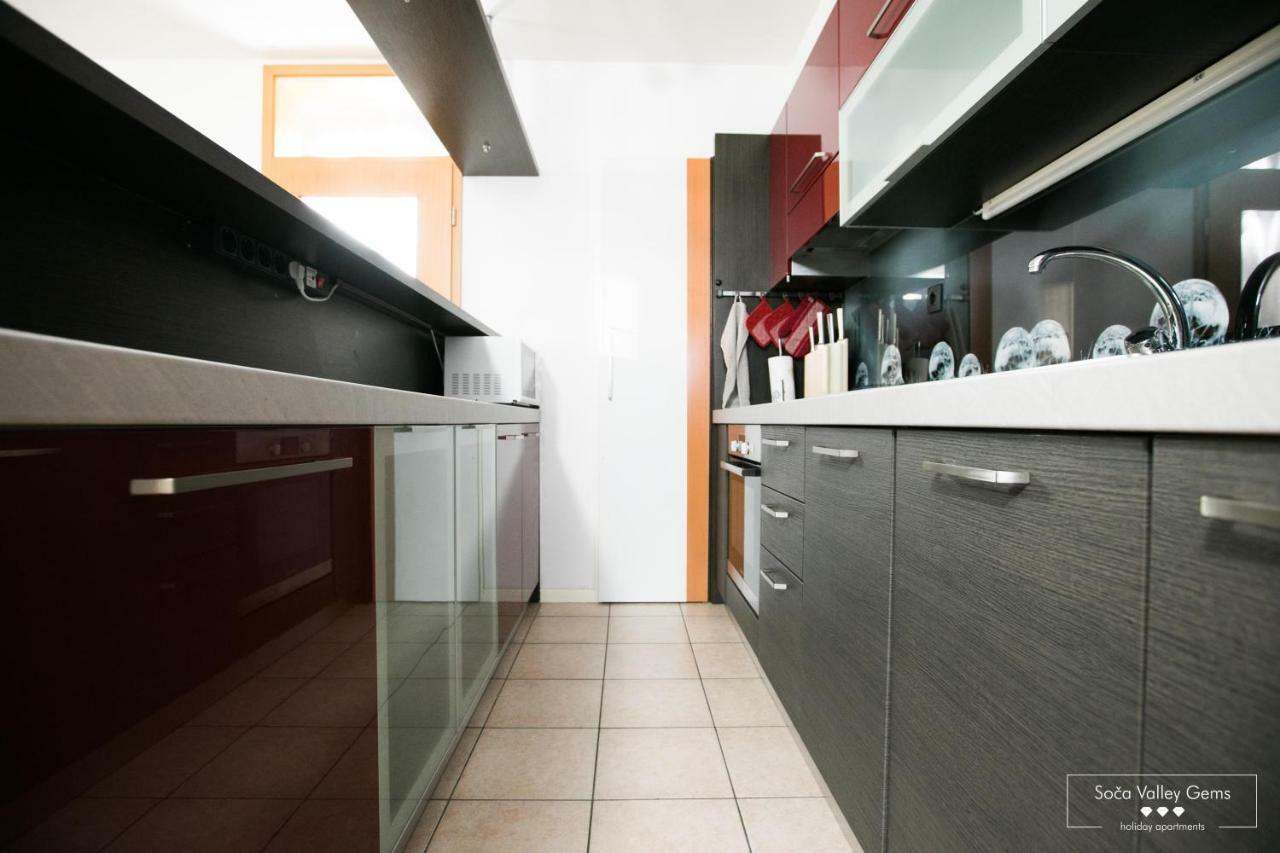 Luxurious Ruby Apartment With Sauna Кобарид Экстерьер фото